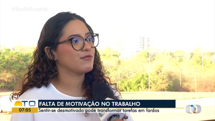 Psicóloga explica como desmotivação no trabalho pode afetar tarefas
