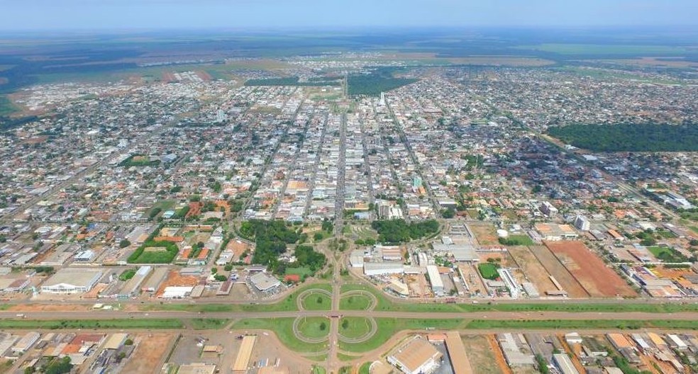 Sinop em Mato Grosso — Foto: Prefeitura de Sinop/Mato Grosso