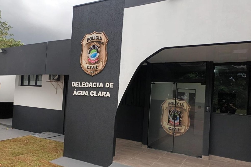 Caso foi registrado na Delegacia de Polícia Civil de Água Clara (MS). — Foto: PCMS