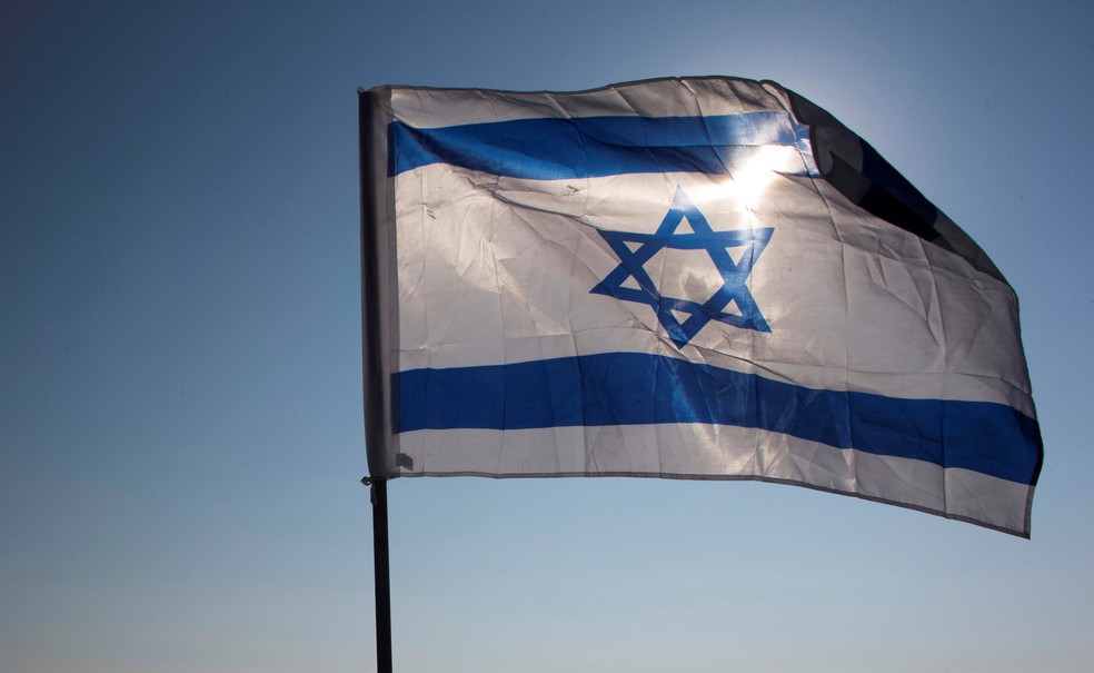 Bandeira de Israel — Foto: Ronen Zvulun/Arquivo/Reuters