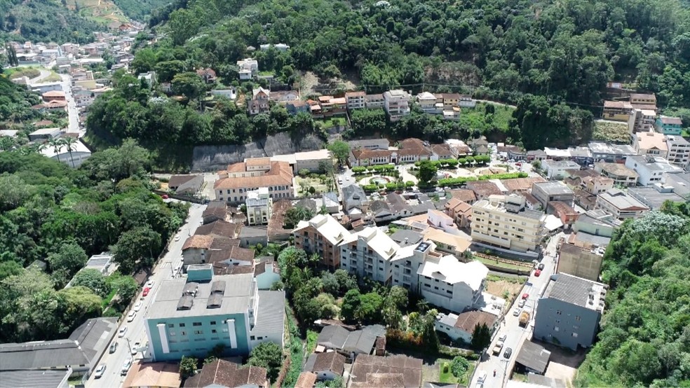 Cidade de Santa Teresa, no Espírito Santo — Foto: Reprodução