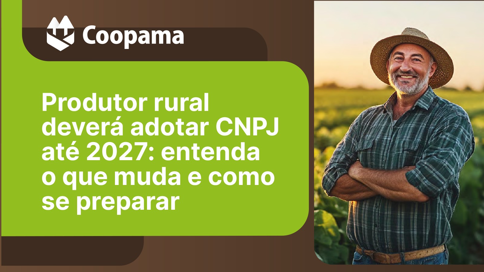 Produtor rural deverá adotar CNPJ até 2027: entenda as mudanças 