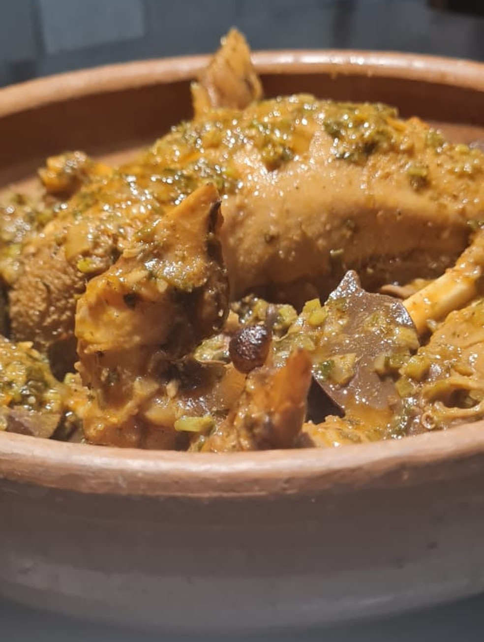 Panela de Bairro ensina receita de buxada de bode — Foto: Reprodução/TV Bahia