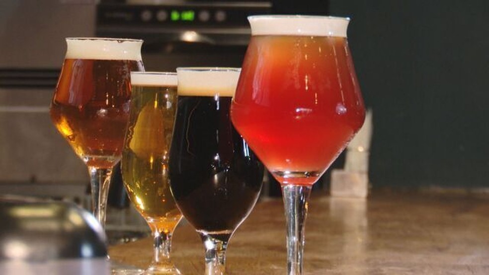 Um café premiado foi transformado em cerveja em Maringá. — Foto: RPC/Caminhos do Campo