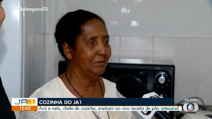 Avó e neta dão dicas para não errar na receita de pão caseiro