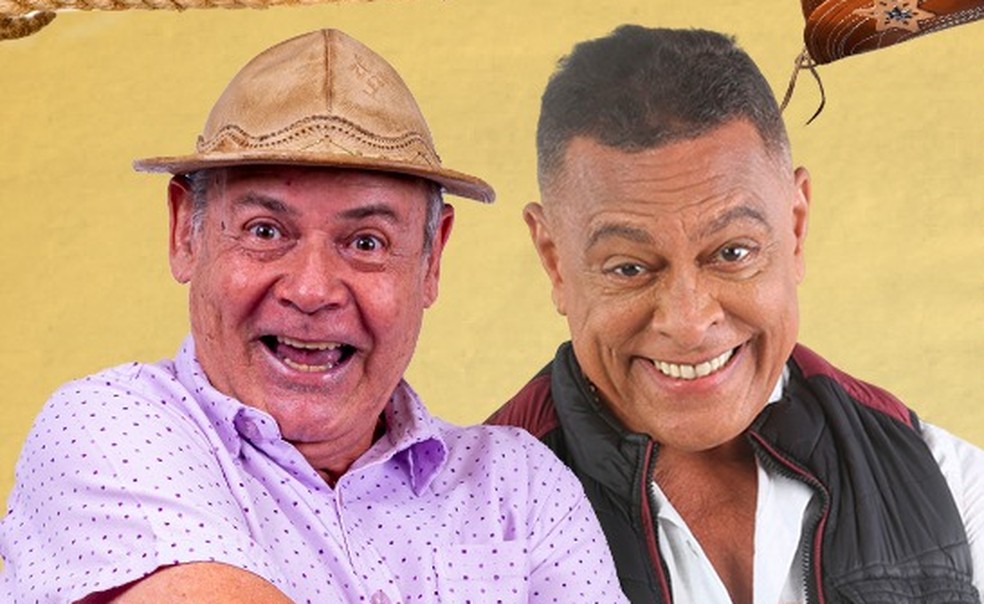 Fuleragem em dose dupla com Zé Lezin e Renato Piaba — Foto: Divulgação