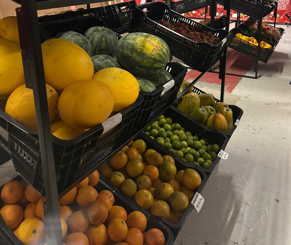 Produtos do Gomo Coop, mercado sem "patrão" que tem como proposta vender itens orgânicos e agroecológicos — Foto: Arquivo pessoal