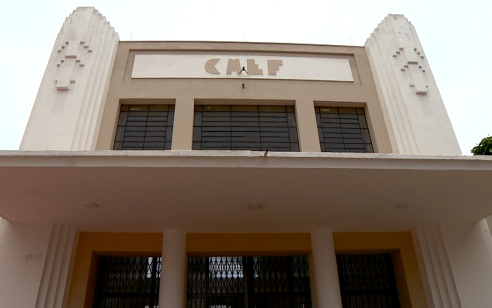 Antiga estação da Companhia Mogiana, inaugurada em 1888, em Franca (SP), ajudou a impulsionar o escoamento do café e o desenvolvimento da região da Alta Mogiana. — Foto: Reprodução EPTV