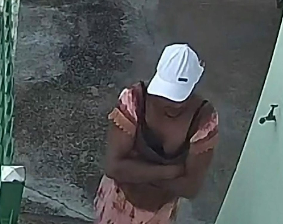VÍDEO mostra ação de homem pelado que invadiu casas, assediou mulher e fugiu com vestido