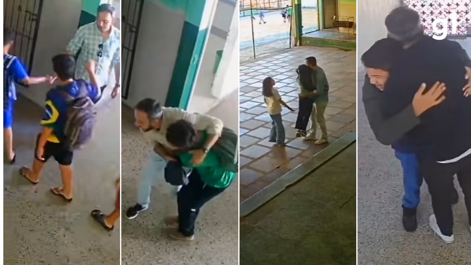 'Seja o adulto que gostaria de ter por perto': diretor de escola viraliza ao dançar e abraçar alunos no RS; veja VÍDEO