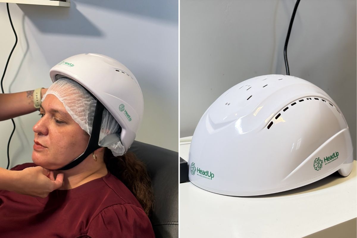 Capacete desenvolvido no litoral de SP auxilia tratamento de depressão, enxaqueca e Alzheimer; entenda