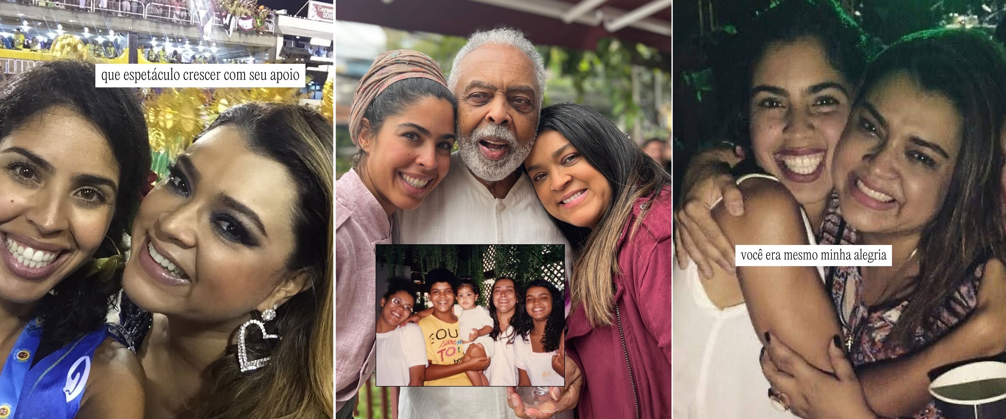 Bela Gil homenageia a irmã Preta Gil: 'Você abriu portas e caminhos e seguirei trilhando'