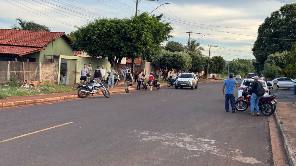 Crime é investigado com uma possibilidade de latrocínio — Foto: Clésio Braga/Canal Janela Aberta
