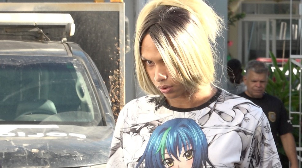 Paulo Henrique Silva Lucidato, 31 anos, tio preso suspeito de jogar óleo quente nos dois sobrinhos, na Serra, Espírito Santo — Foto: Reprodução/TV Gazeta