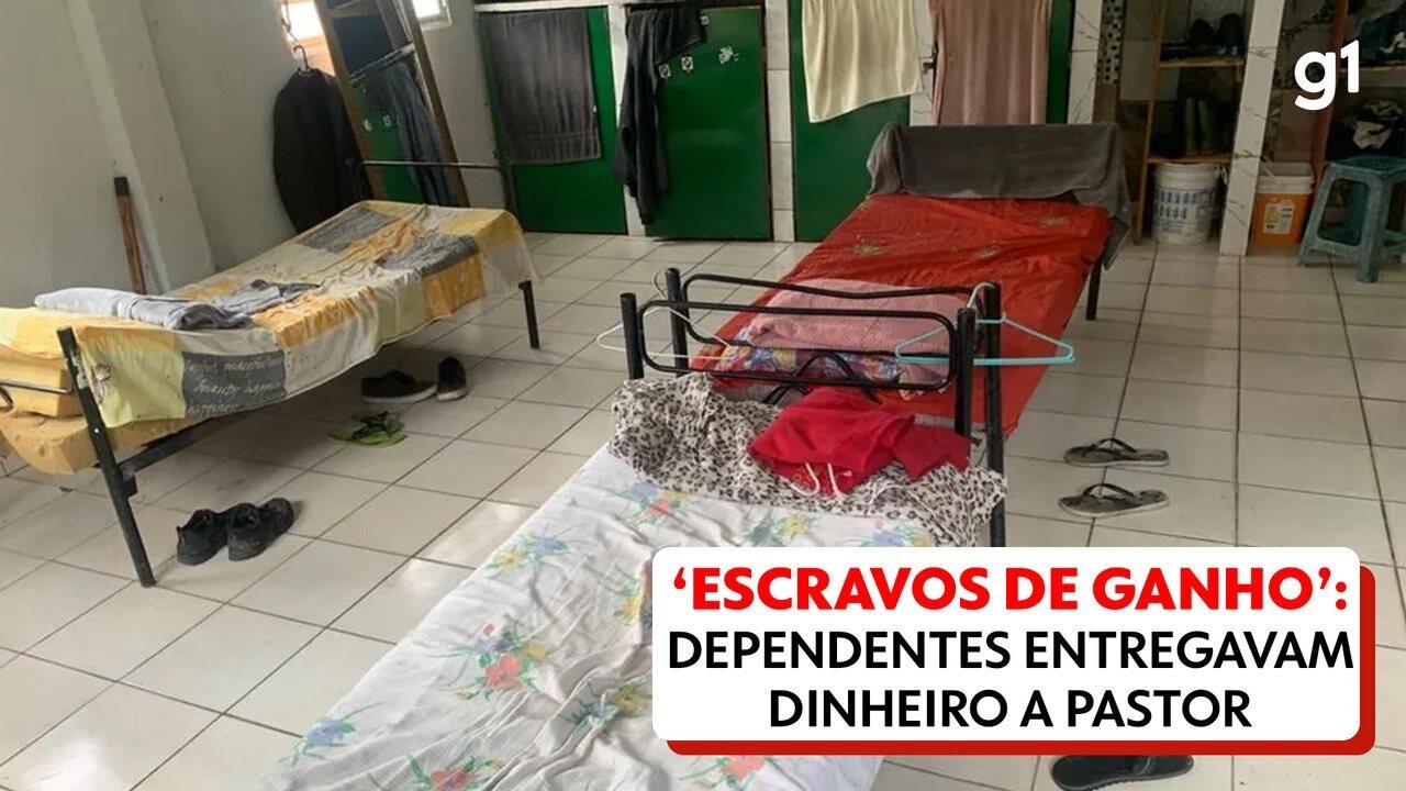'Escravos de ganho': dependentes químicos entregavam mais da metade do ...