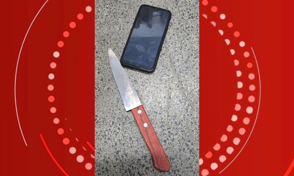 Suspeito pegou uma faca e desferiu vários golpes contra Daniel, após uma discussão — Foto: PC-BA