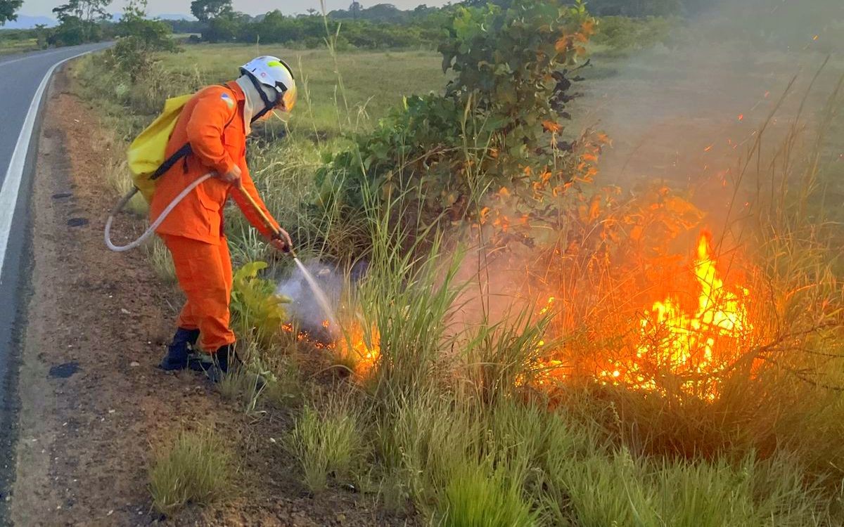 Femarh suspende calendário de queimadas por 15 dias após alta de focos de calor em Roraima