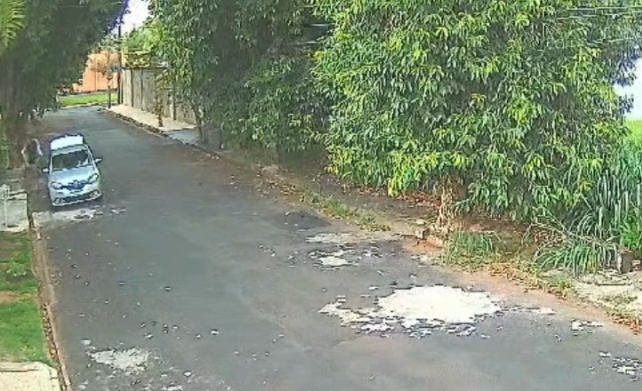 VÍDEO: Motorista abre porta-malas do carro e abandona dois cachorros no Bairro Jardim Karaíba, em Uberlândia