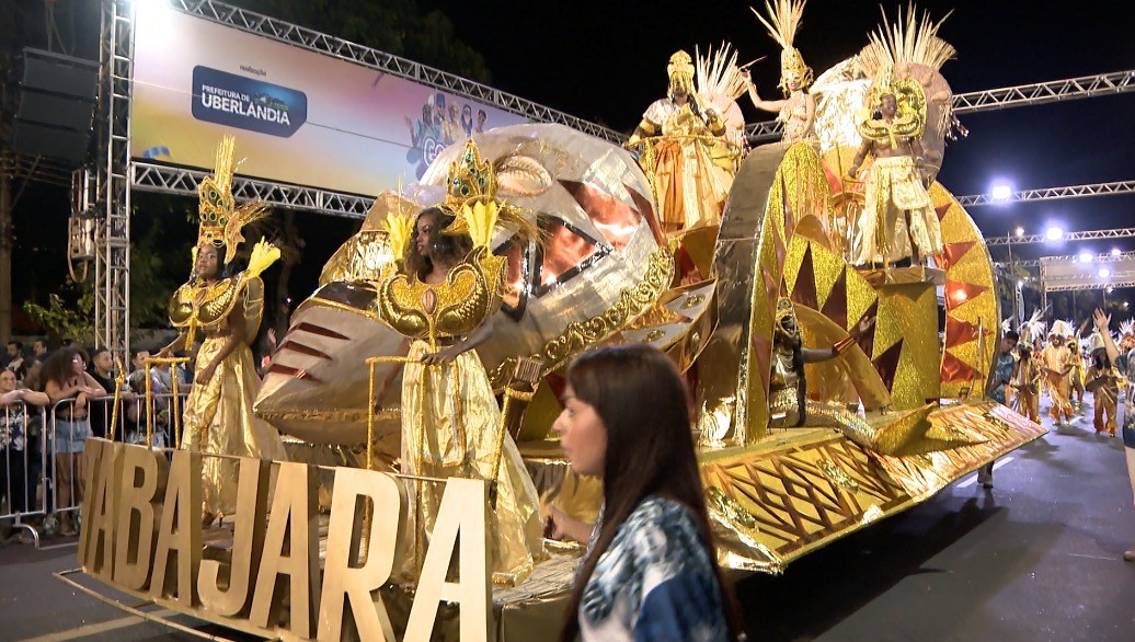 Recuperando o trono, Tabajara é campeã do Carnaval 2025 em Uberlândia