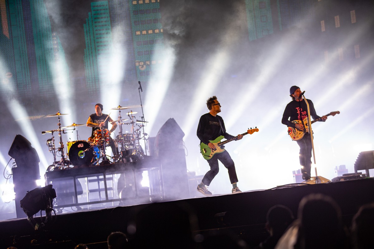 Blink-182 is voted the best show at Lollapalooza 2024, according to g1 readers