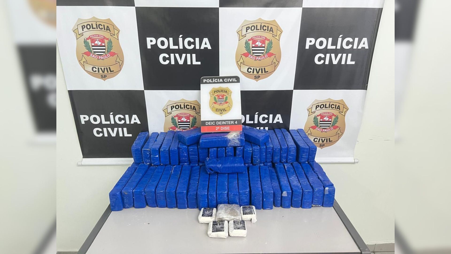Polícia Civil apreende quase 40 quilos de maconha em agência dos Correios em Bauru