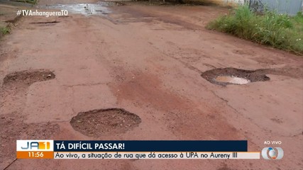 Moradores reclamam do excesso de buracos no Aureny II