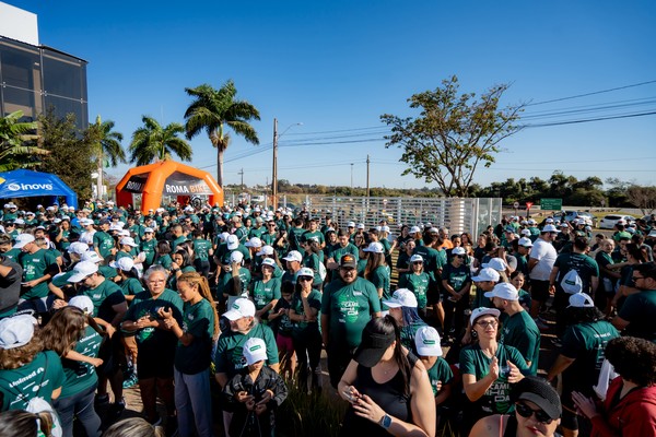 Iniciativa integra a campanha "Mude 1 Hábito" para estimular a prática de exercícios e a responsabilidade social na região — Foto: Unimed Centro-Oeste Paulista/Divulgação