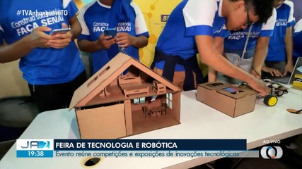 Feira de Robótica e Tecnologia é realizada em Araguaína