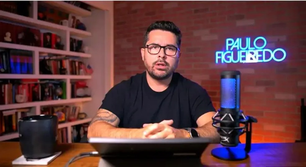 Paulo Figueiredo teve suas redes sociais bloqueadas no Brasil — Foto: BBC News Brasil