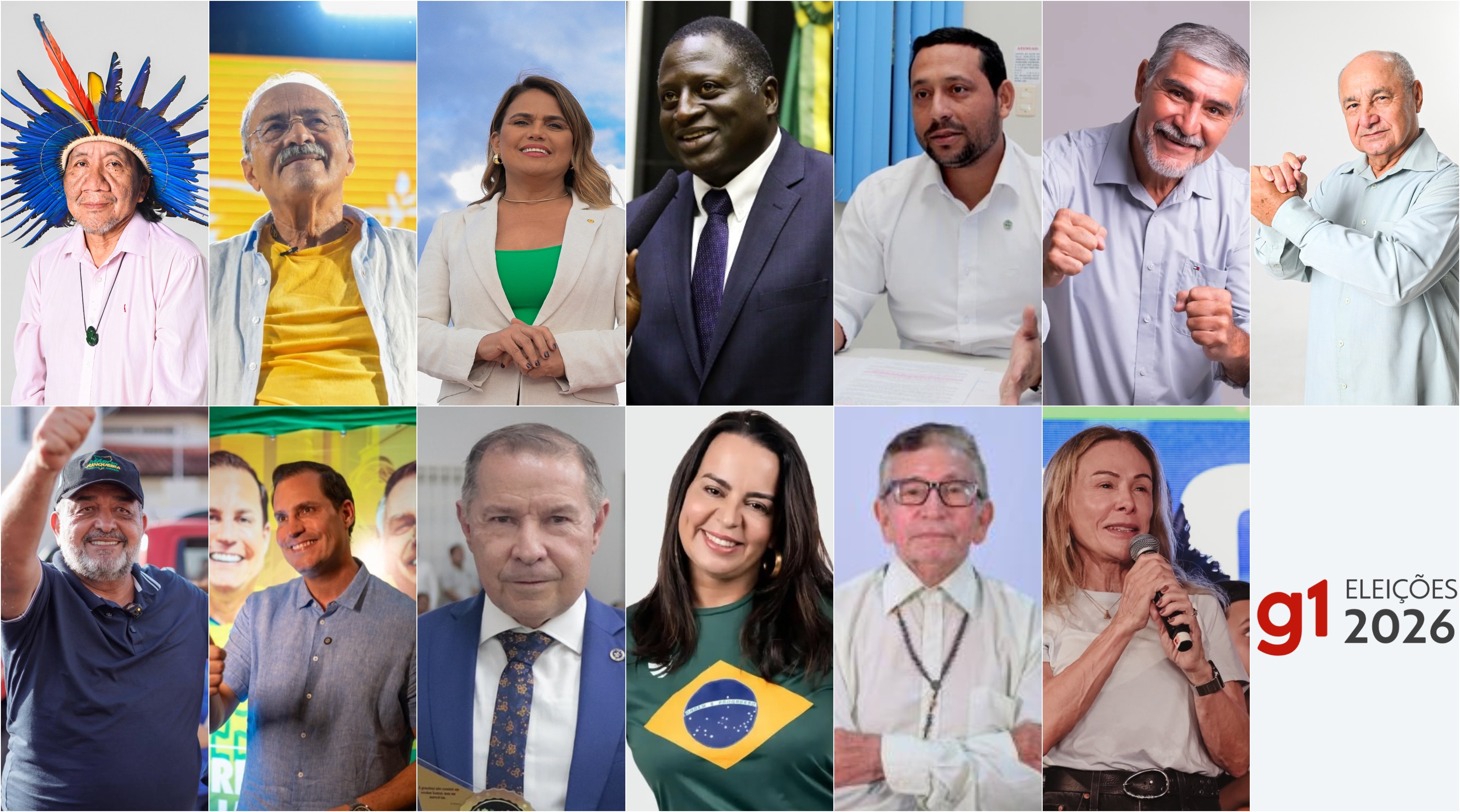 Veja quem são os candidatos a senador por Roraima em 2026