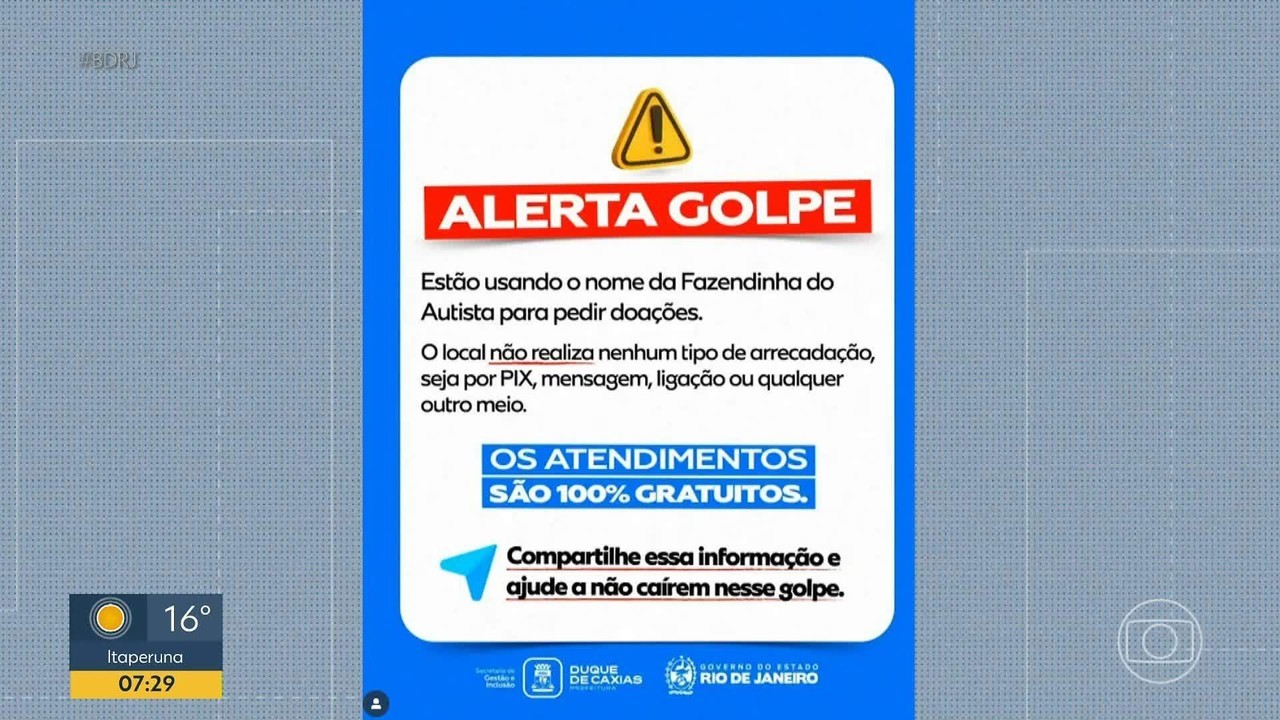 Criminosos usam nome de projeto social que atende crianças com espectro autista para aplicar golpes