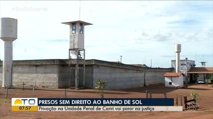 Ação judicial busca garantir banho de sol para presos da Unidade Penal de Cariri