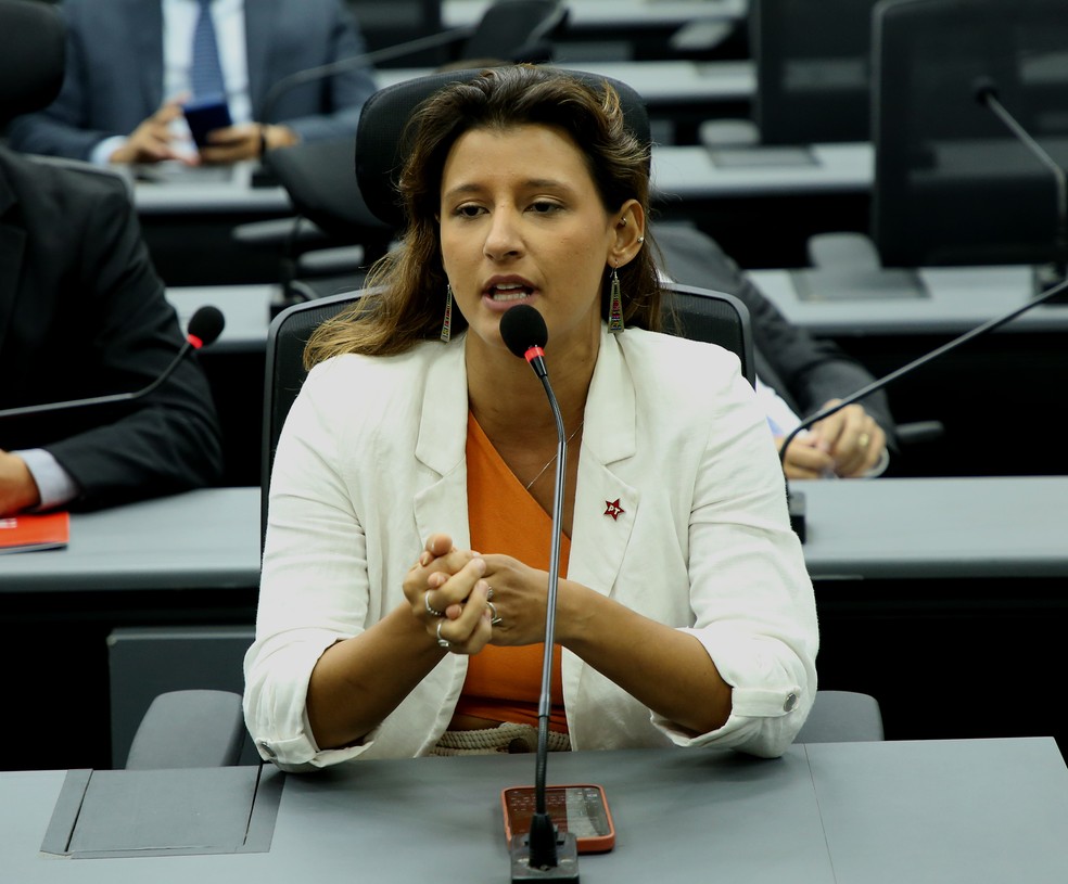 Brisa Bracchi (PT), vereadora de Natal RN — Foto: Francisco de Assis/CMN