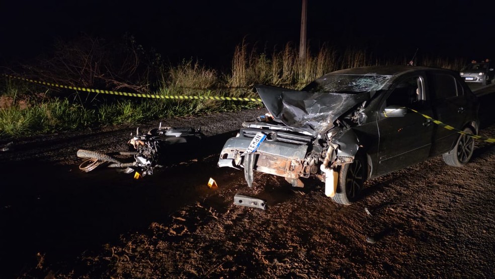 Mãe e filha morrem em grave acidente de trânsito em Santa Rita, PB — Foto: Divulgação/Flávio Fernandes
