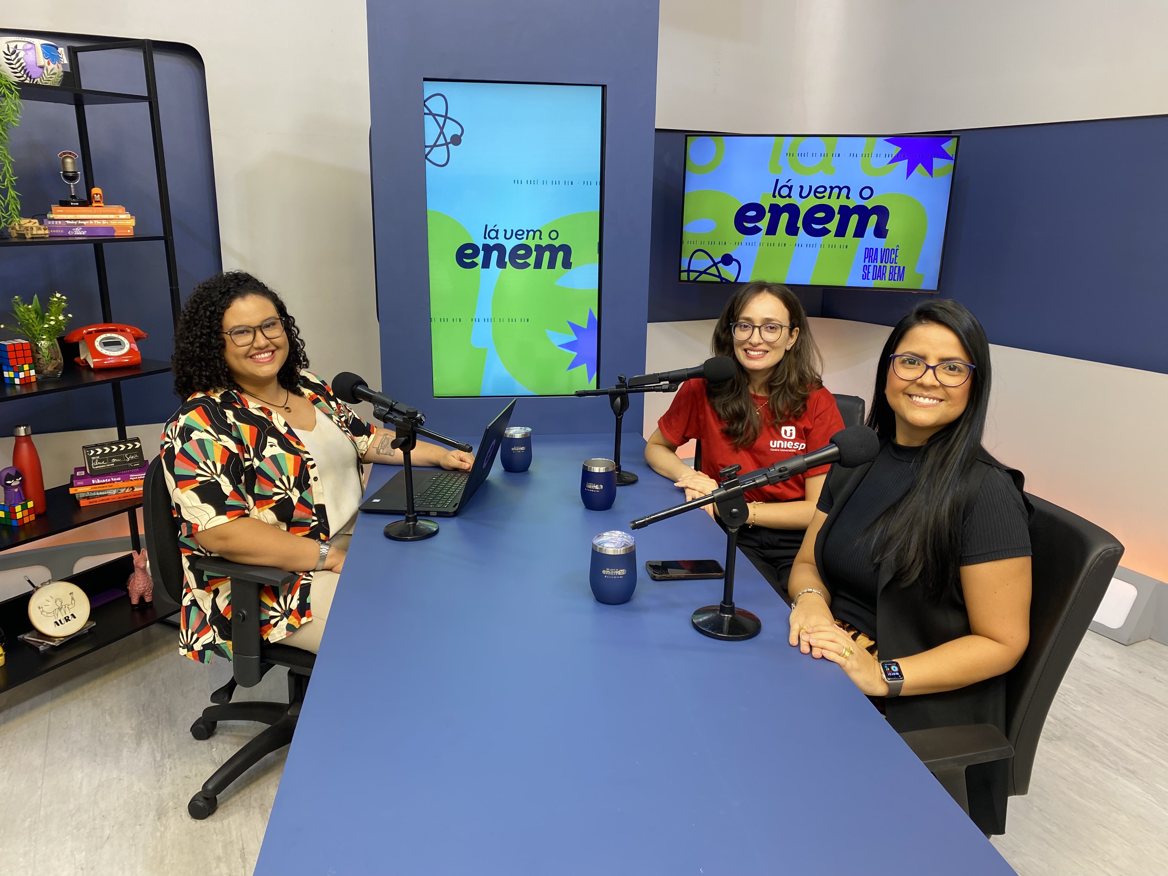 Novo videocast do Lá Vem o Enem traz orientações psicológicas e nutricionais para o dia da prova