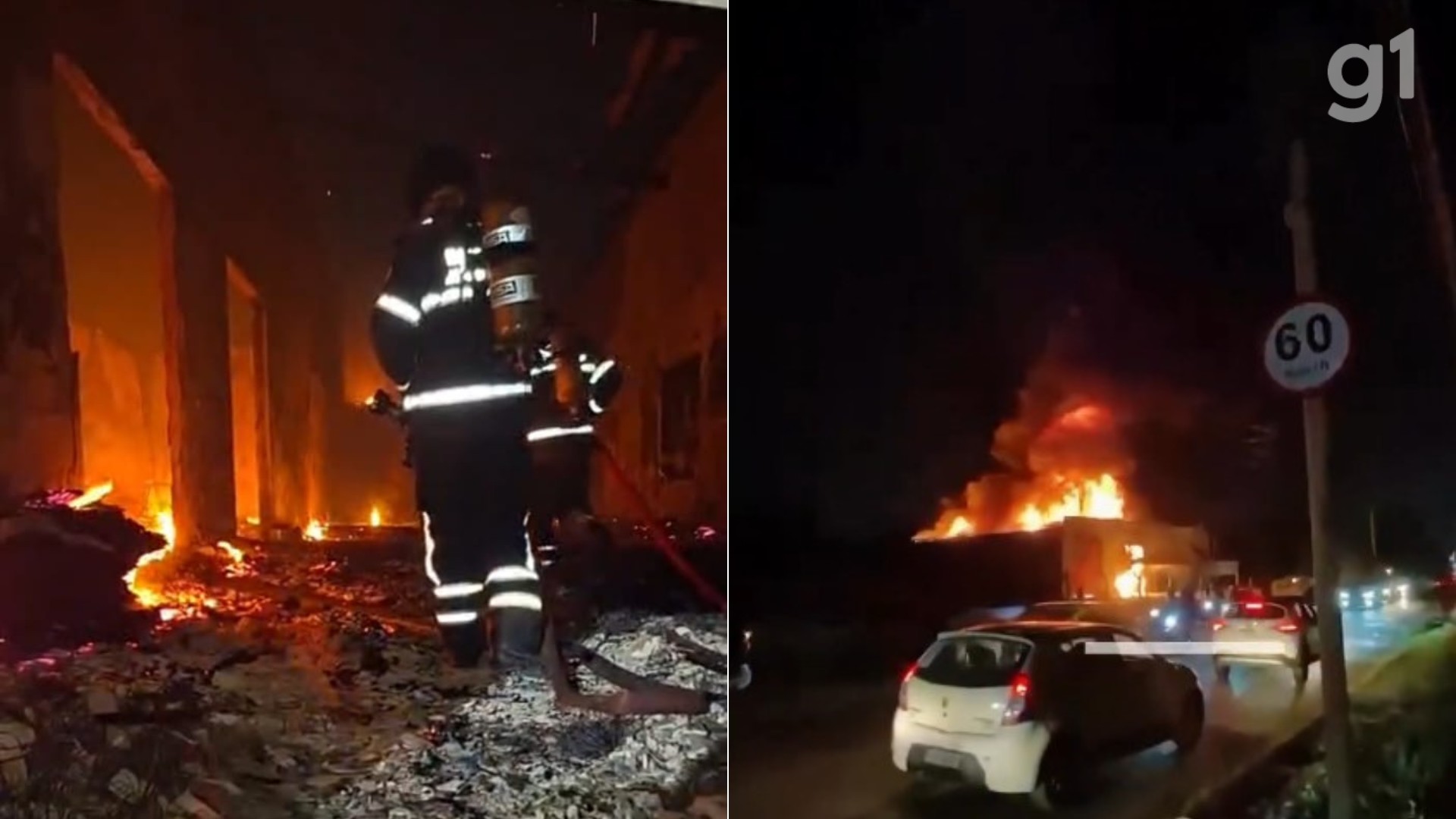 Incêndio atinge loja de colchões em São José de Ribamar, na Grande São Luís