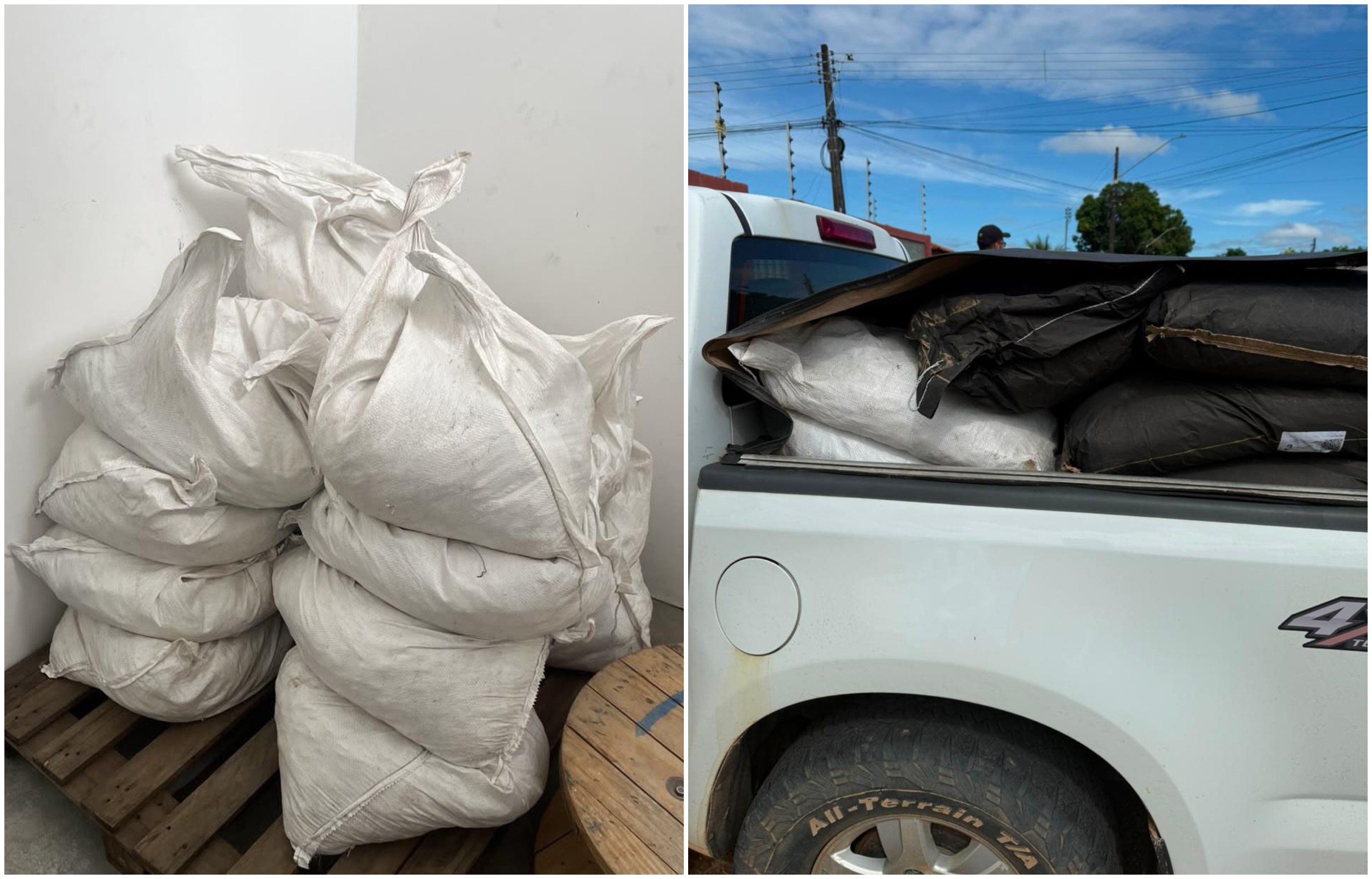 Dois homens são presos com 375 kg de cianeto e carvão ativado para garimpo na Raposa Serra do Sol