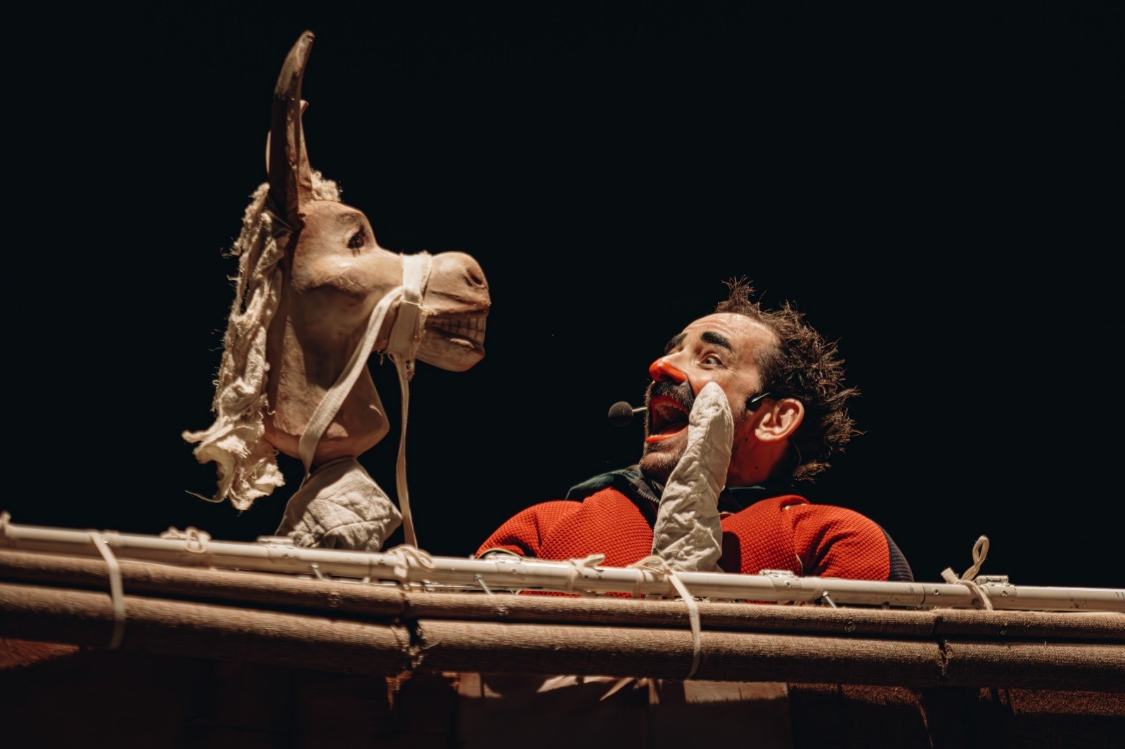 Espetáculo “Sancho Pança: O Fiel Escudeiro” — Foto: Divulgação