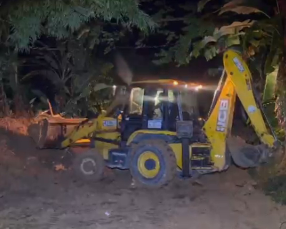 VÍDEO: chuva forte provoca deslizamento e quedas de árvores em Paraty