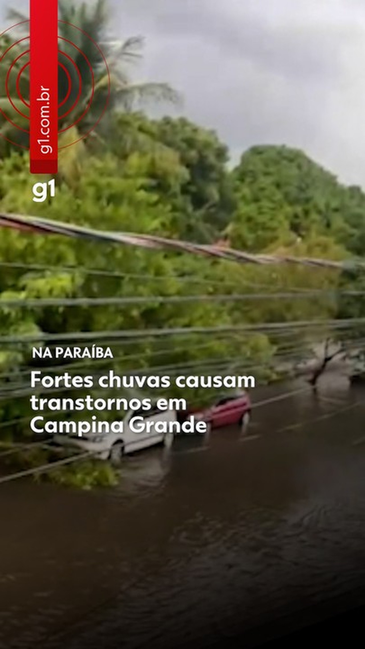 Imagens mostram transtornos causados por chuva em Campina Grande; VÍDEO