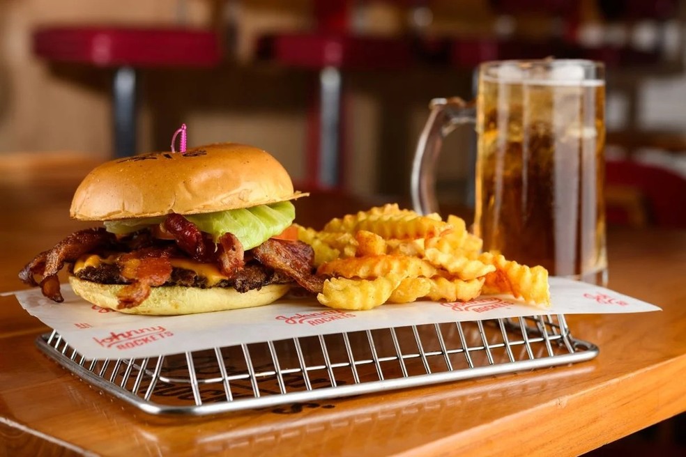 Combo do estabelecimento Johnny Rockets, participante do festival. — Foto: Bruno Coelho