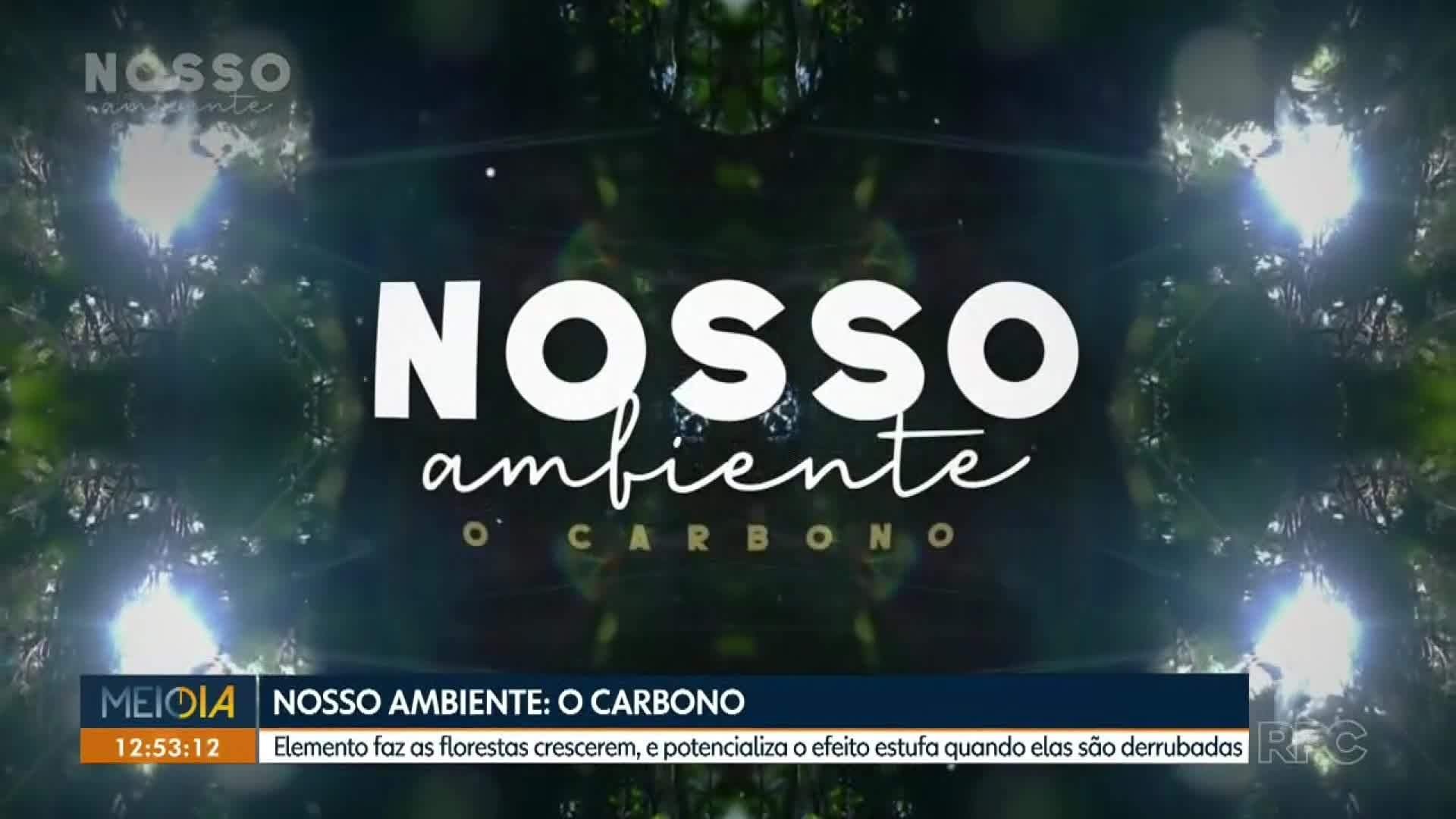Nosso Ambiente: o carbono