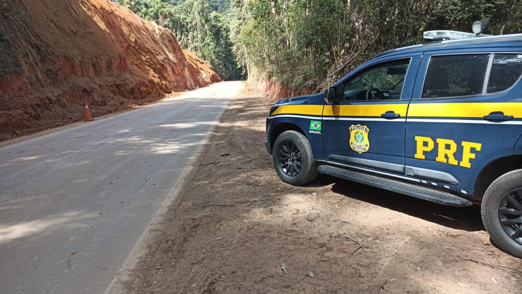 Trecho da BR-354, em Itamonte, volta a ser totalmente interditado após liberação temporária durante o Carnaval