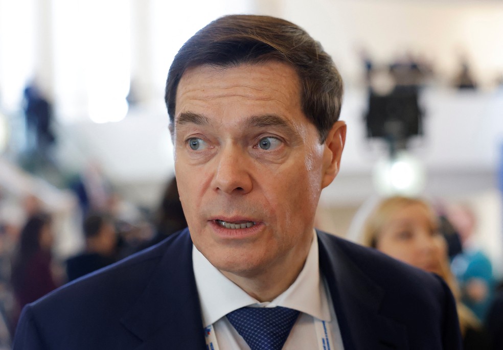 Alexey Mordashov, presidente do Conselho de Administração da Severstal — Foto: Maxim Shemetov/Reuters