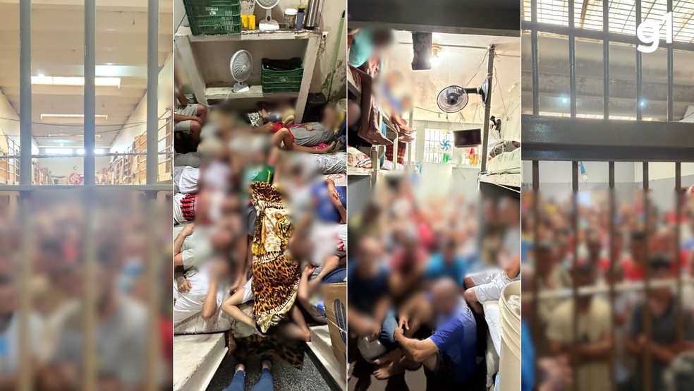 Presídios da Serra do RS com superlotação — Foto: Imagem cedida/ 1ª VEC DE CAXIAS DO SUL