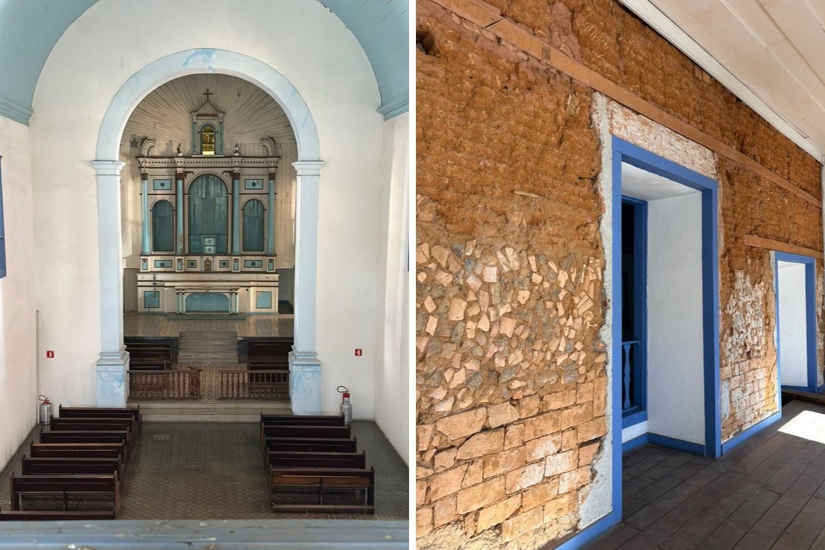 Igreja de 150 anos, construída com terra compactada, tem licitação aberta para restauro em São José dos Campos