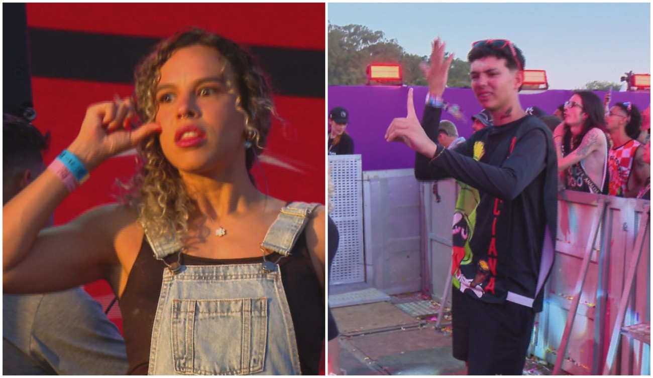 Tusca tem shows com intérprete de libras pela primeira vez: 'Queria acessibilidade', diz jovem surdo