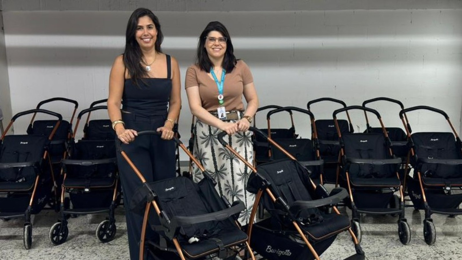 Pátio Limeira Shopping renova carrinhos de bebê e doa antigos ao Fundo Social