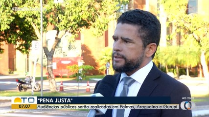 Consulta pública para criar plano contra inconstitucionalidades será realizada no TO