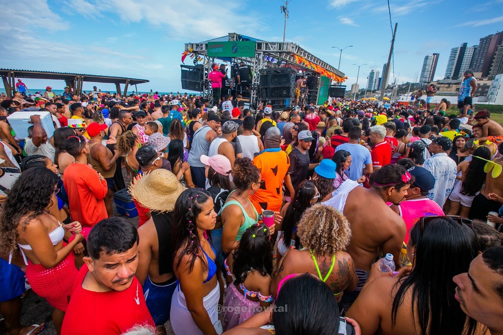 Carnaval de Natal em 2024 (Arquivo) — Foto: Rogério Vital
